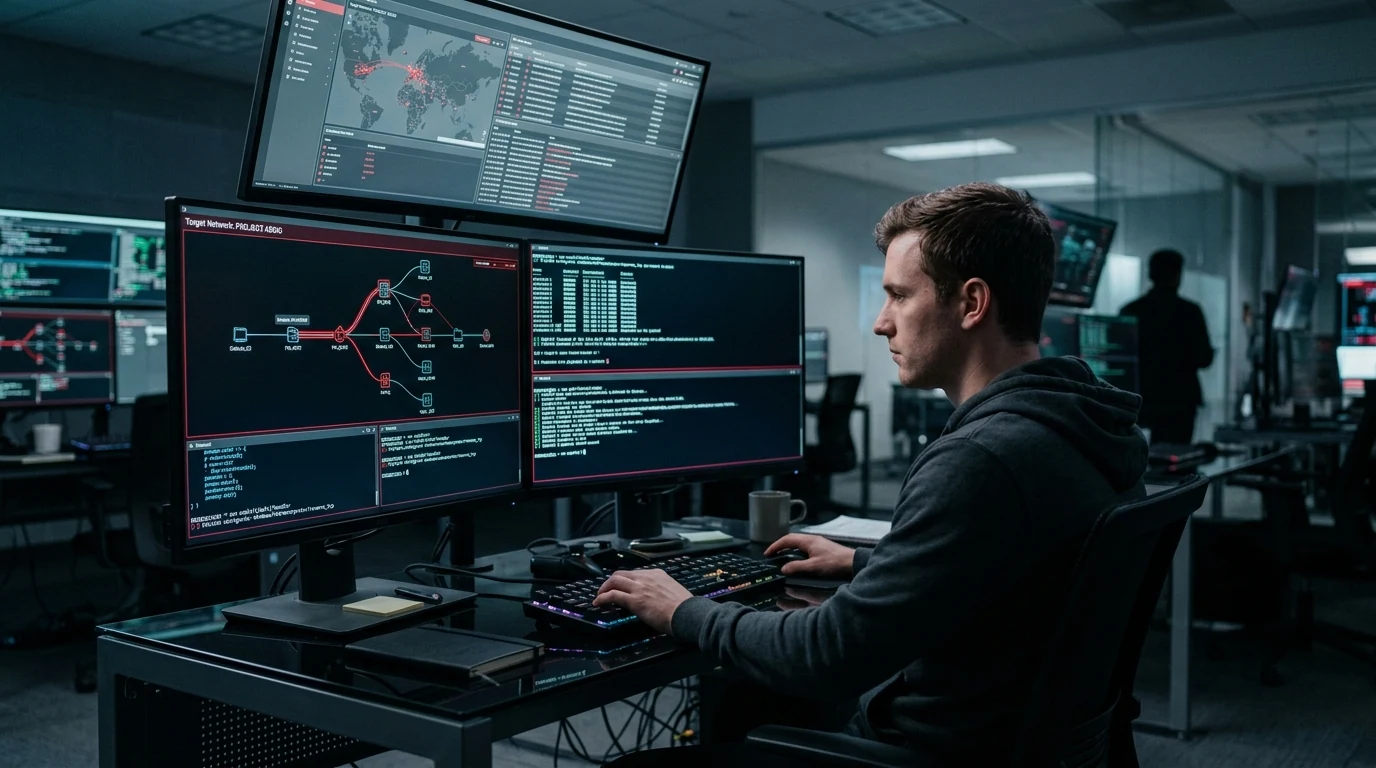 Ethical hacker offensive penetration testing console